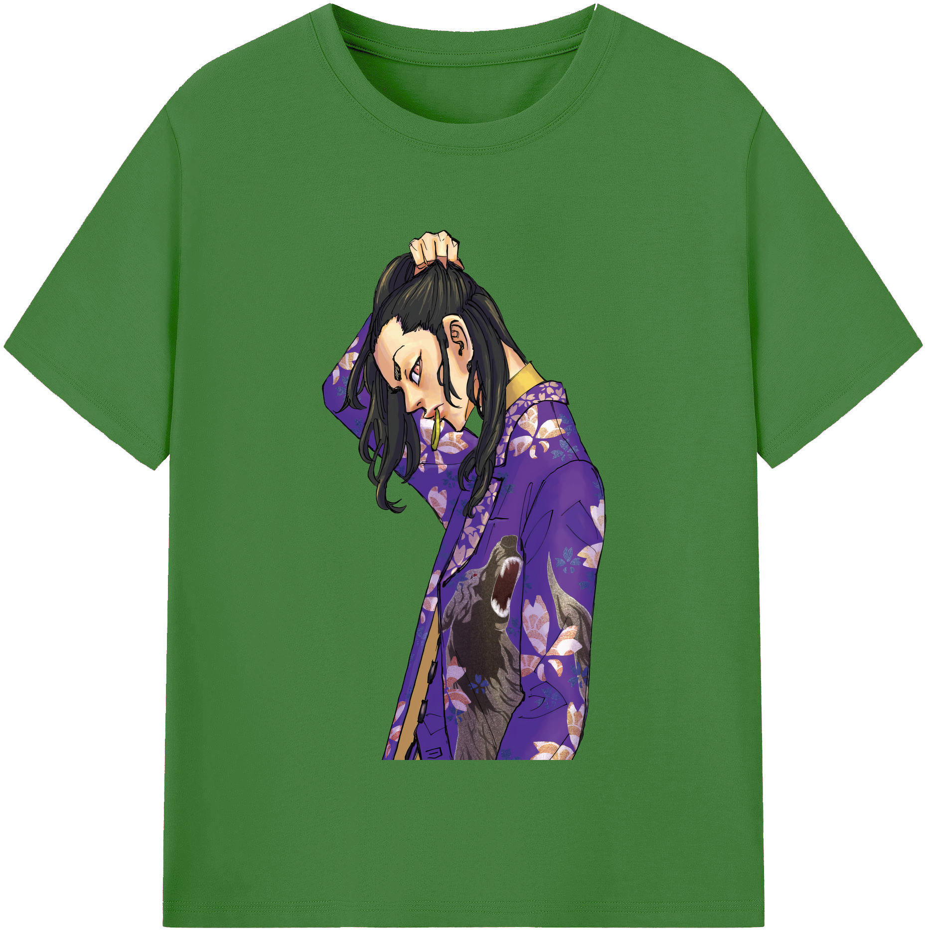 （画像用） 東京リベンジャーズ Tokyo Revengers レディースカジュアルプリントTシャツ（綿100％）